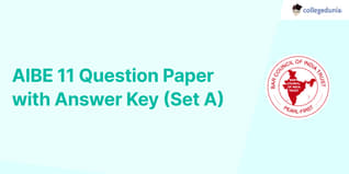 AIBE 11 Question Paper with Answer Key (Set A)